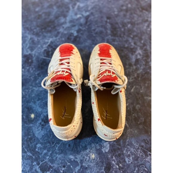 Giuseppe Zanotti Splash Paint Low Top Sn - Picture 3 of 7